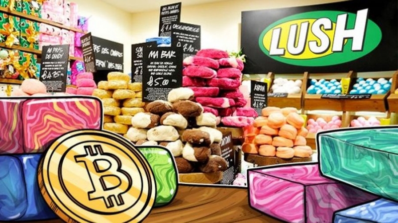 Косметический гигант Lush принимает криптовалюту