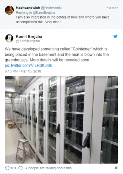 Майнинговые компании инвестируют в строительство сельскохозяйственных теплиц