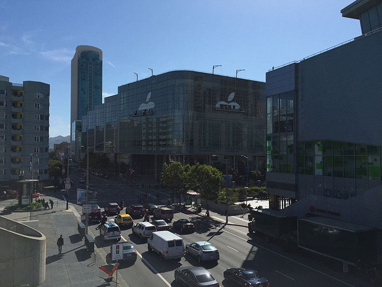 Apple начала готовить Moscone Center к WWDC 2015