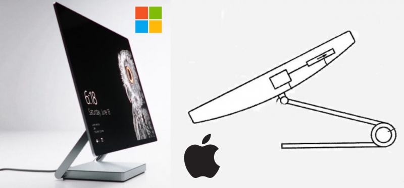 Идею Surface Studio Apple запатентовала еще 6 лет назад