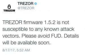 Trezor опровергает обвинения в аппаратной уязвимости своих кошельков
