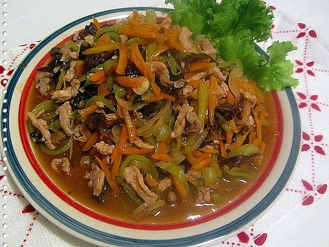 Мясо соломкой
