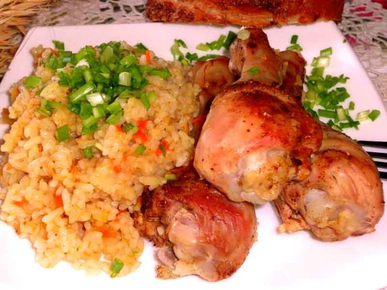 Запеченная курица