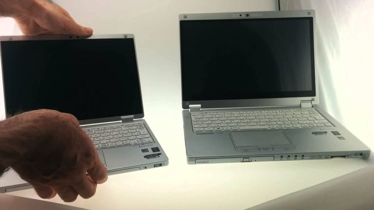 Panasonic CF-RZ and CF-MX — визуальное сравнение
