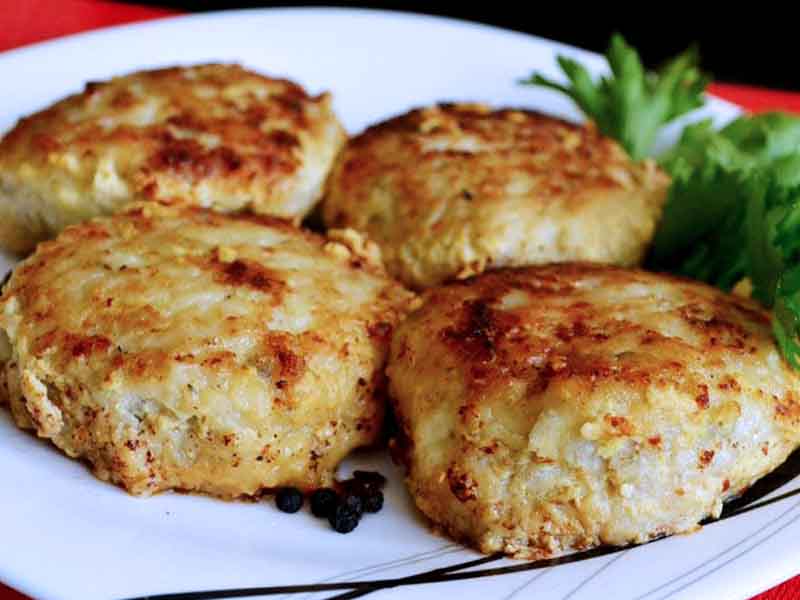 сырные котлеты