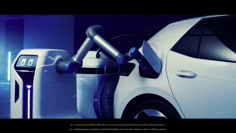 Лучшие новости о работающем прототипе робота-зарядчика компании Volkswagen.