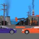Лучшие новости о сравнении вреда от электрических авто и машин с ДВС