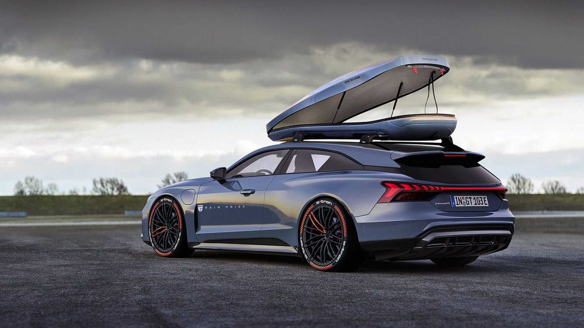 Лучшие новости о новом обличии Audi e-tron GT