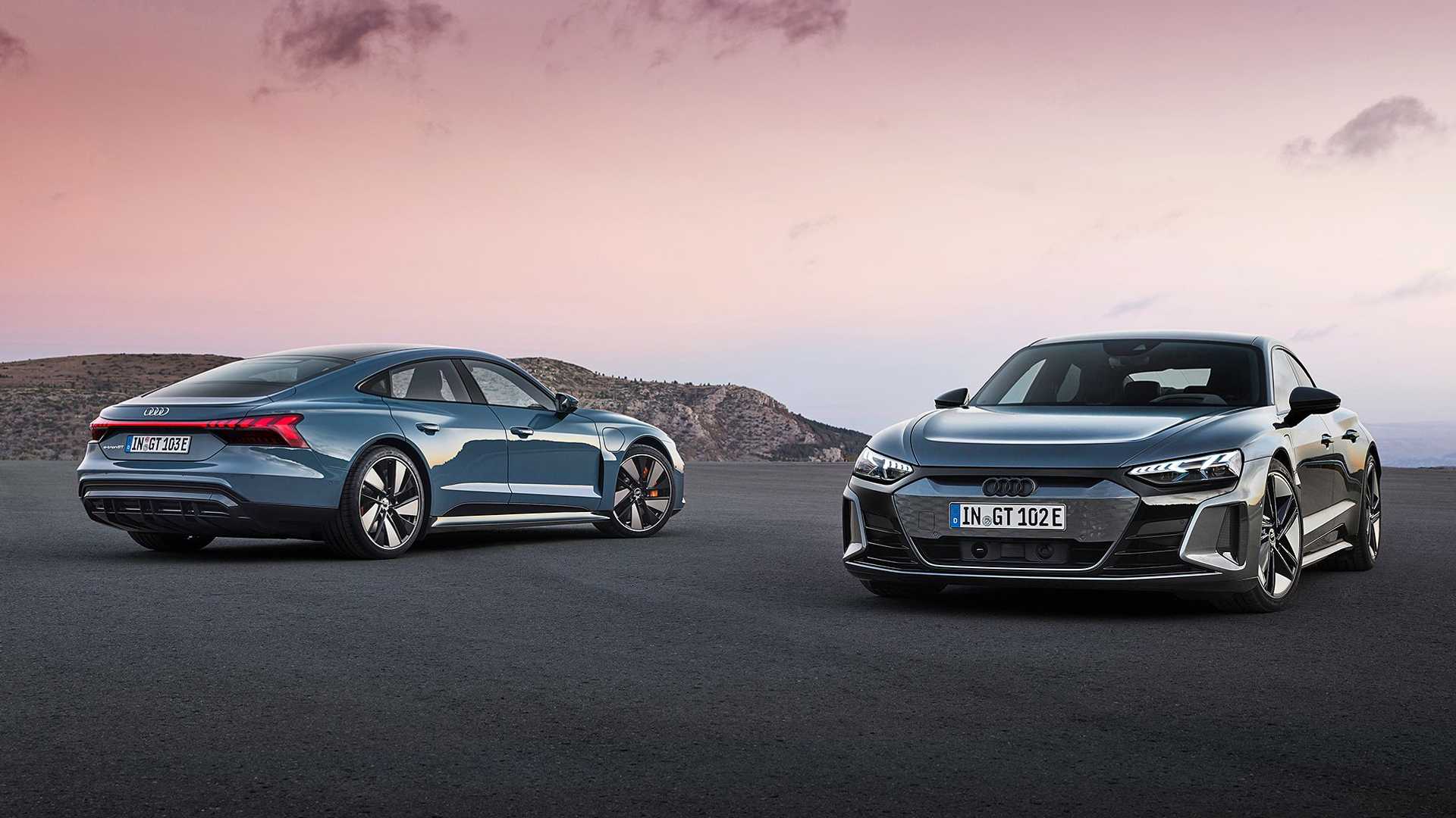 Лучшие новости о новом электрокаре Audi e-tron GT