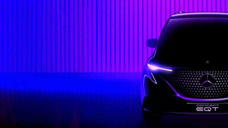 Лучшие новости о электрическом компактвэне Mercedes 
