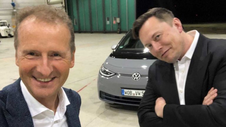 Лучшие новости о сотрудничестве Tesla и Volkswagen 