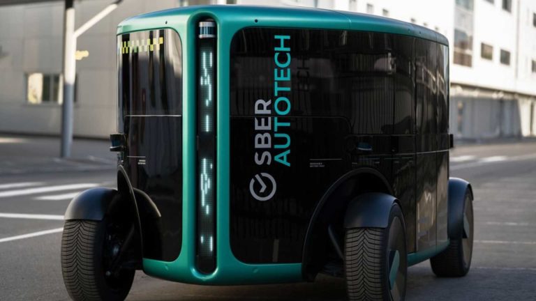 Лучшие новости о беспилотном электромобиле SberAutoTech 