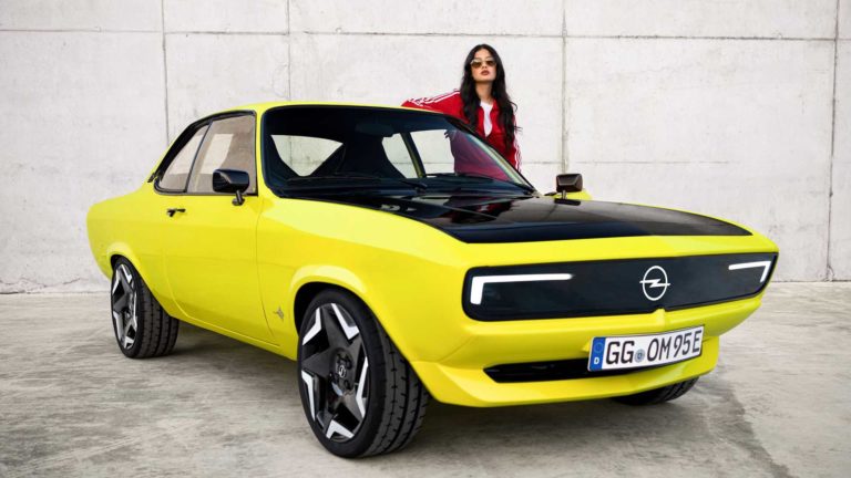 Лучшие новости о новом электрическом купе Manta Opel 