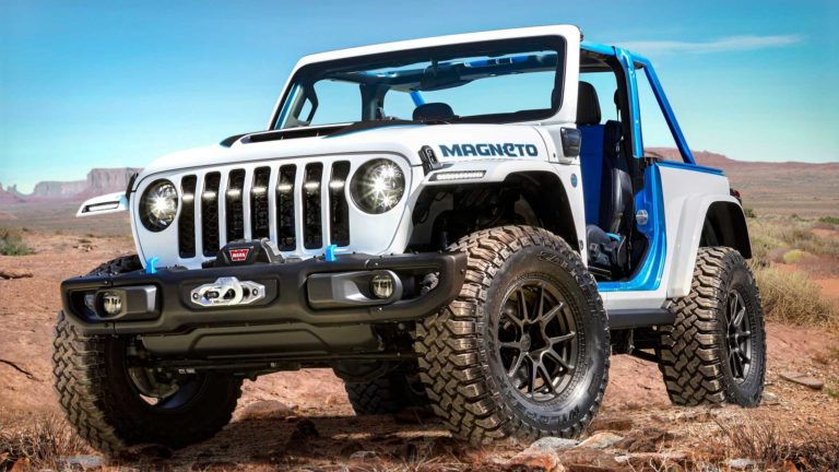 Лучшие новости об электрокаре Jeep 