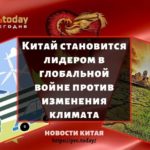 Китай становится лидером в глобальной войне против изменения климата