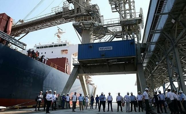 В Новороссийске открыли причал, способный принимать суда грузоподъемностью 100 тыс. тонн