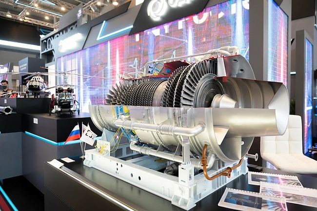 Макет турбины ГТД-110М