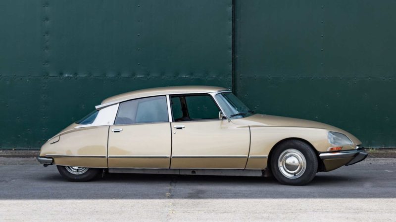 Классический Citroen DS преобразовали в электромобиль