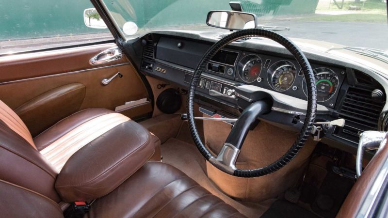 Классический Citroen DS преобразовали в электромобиль