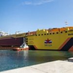 На судоверфи «Звезда» спустили на воду второй танкер типа «Афрамакс»