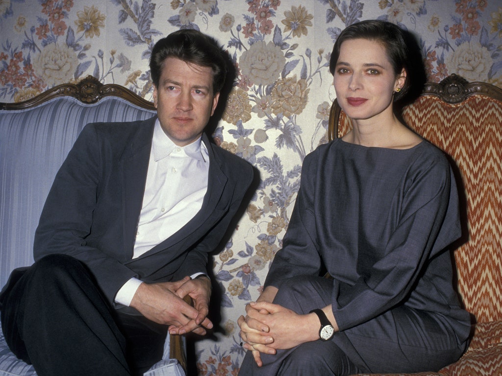 Дэвид Линч и Изабелла Росселлини, 1988