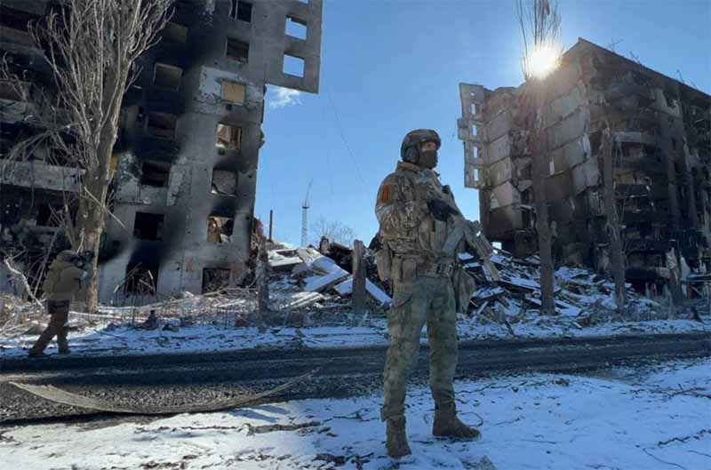 Карта спецоперации России на Украине