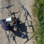 Дроны используют при обработке посевов риса в Астраханской области