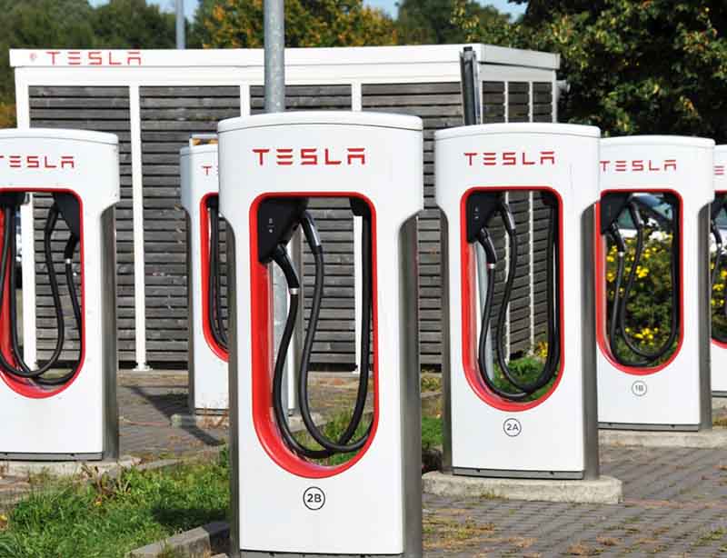 Зарядные станции Tesla